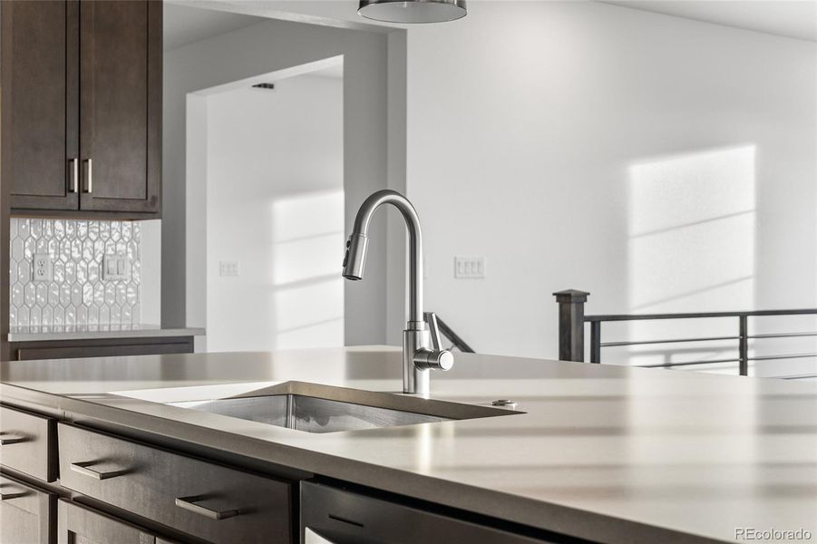 Close-up of interior finishes inside a home in The Aurora Highlands, Aurora (Image 13).