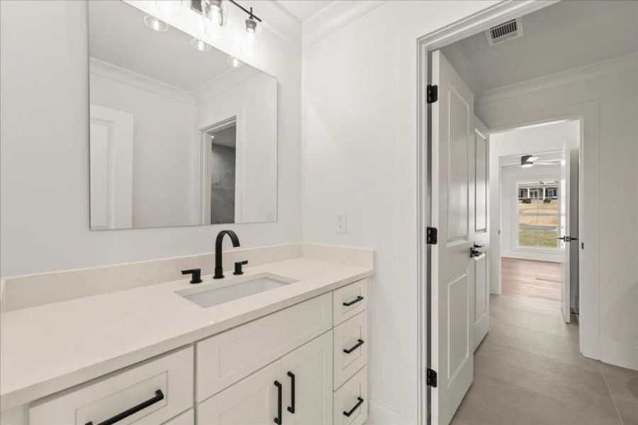 Furnished interior view inside a new home in , Greensboro (Image 12).