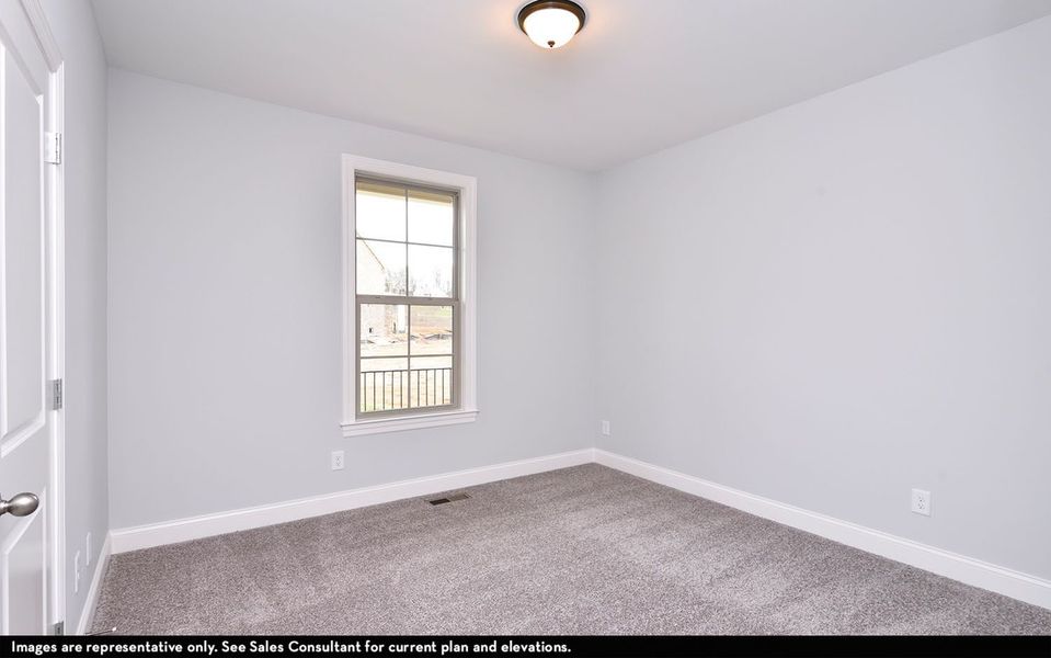 Representative unfurnished interior of a home built from the Hargrove by CastleRock Communities in Belvoir, Fairview (Image 23).