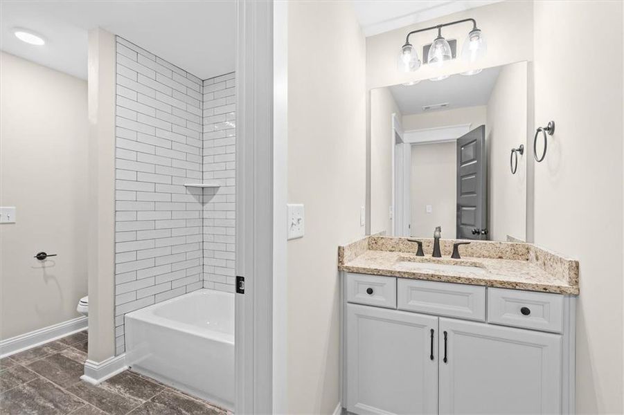 Furnished interior view inside a new home in , Carrollton (Image 10).