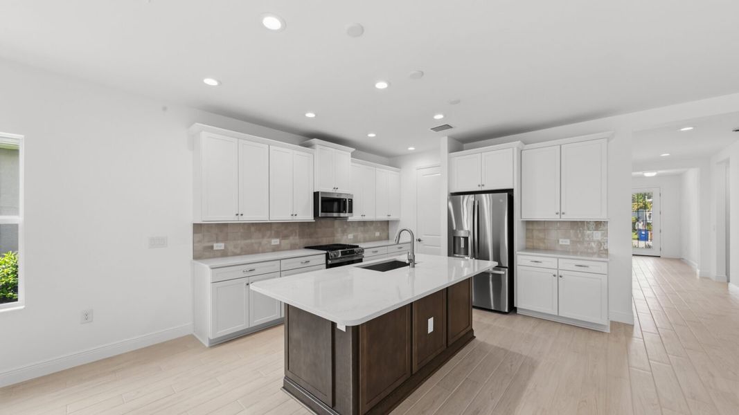 Furnished interior view inside a new home in Verandah, Fort Myers (Image 8).
