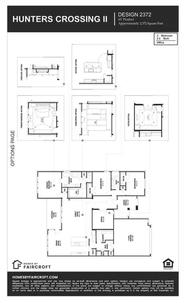 2D floor plan layout of this home in , Sealy, TX (Image 3).