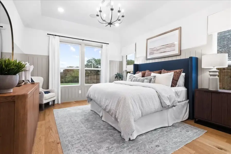 Furnished interior view inside a new home in Meadow Run, Melissa (Image 13).