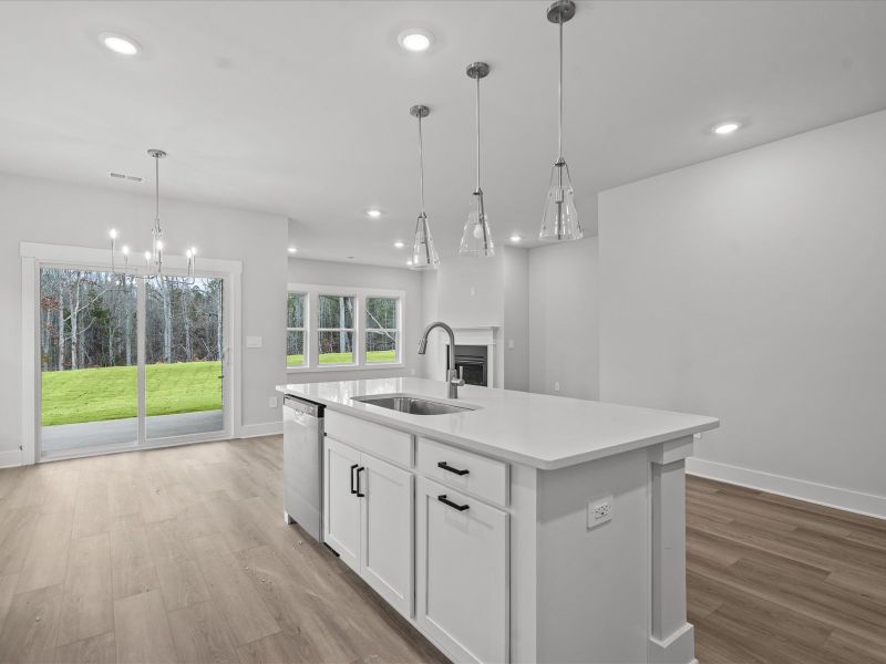 Furnished interior view inside a new home in Riverwood Farm, Piedmont (Image 6).