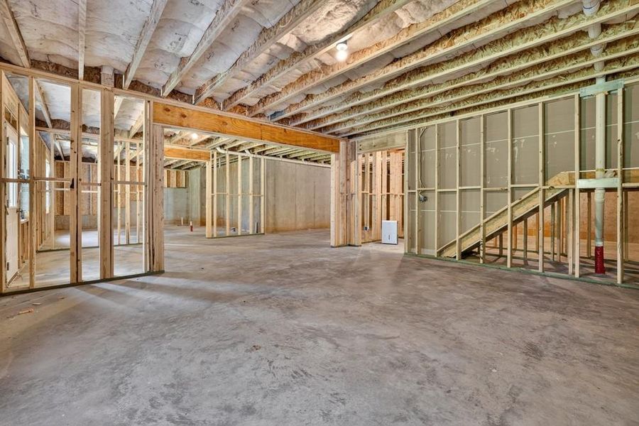 In-progress construction of a new home in Stratford Hills, Ball Ground, GA (Image 41).