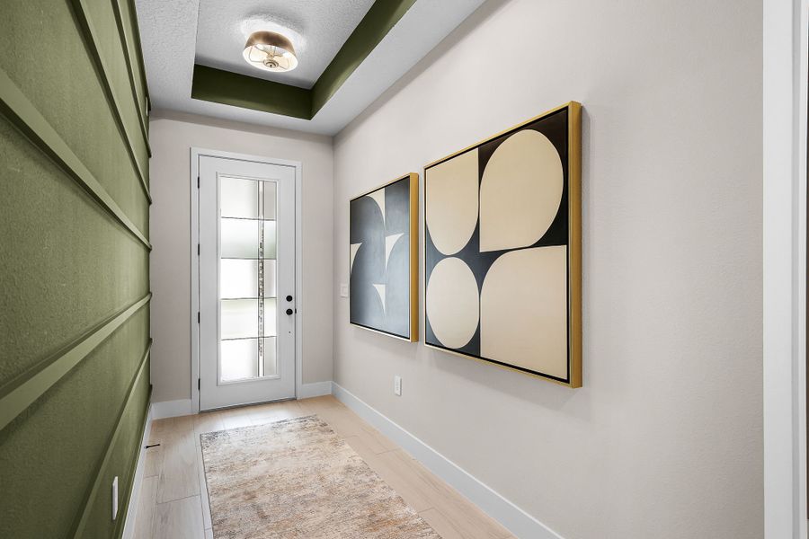 8' Front Door and 9'4" Ceilings