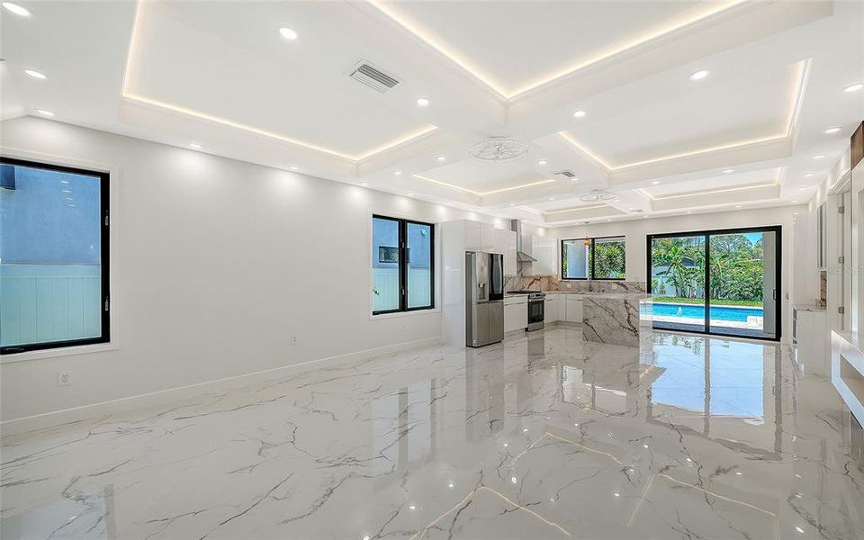 Spacious, unfurnished interior of a new home in , Sarasota (Image 22).