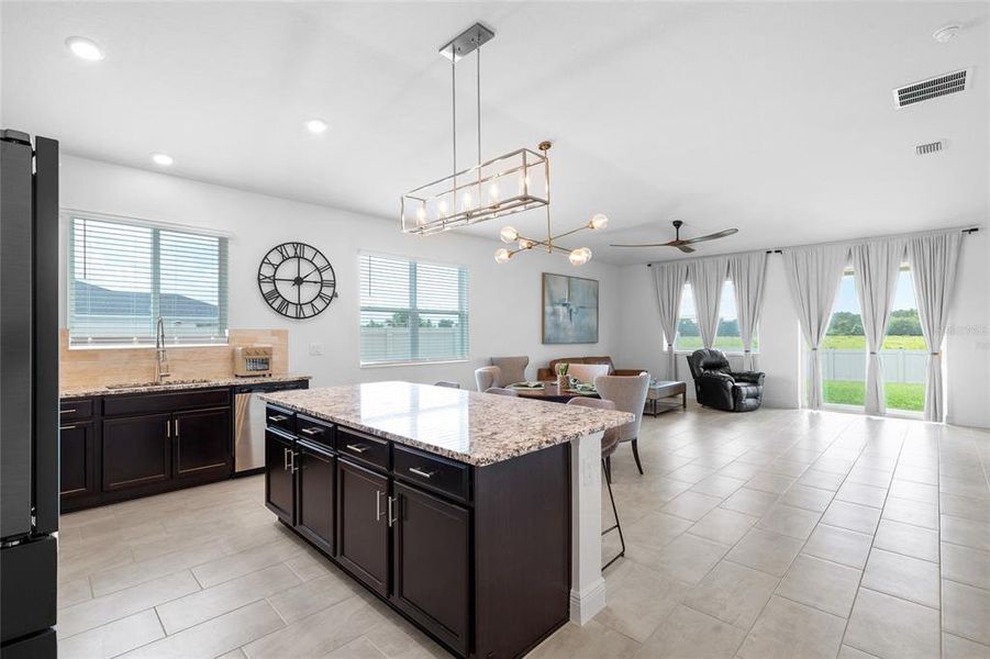 Furnished interior view inside a new home in Riverstone, Land O' Lakes (Image 29).