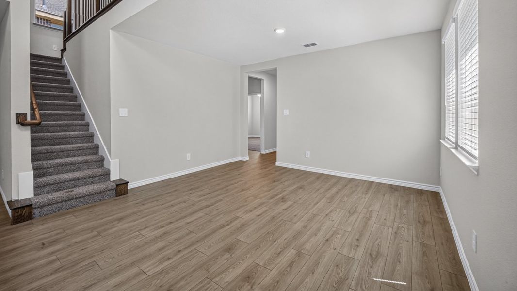 Spacious, unfurnished interior of a new home in Magnolia at Legacy Hills, Celina (Image 5). Spacious, unfurnished interior of a new home in Magnolia at Legacy Hills, Celina (Image 5).