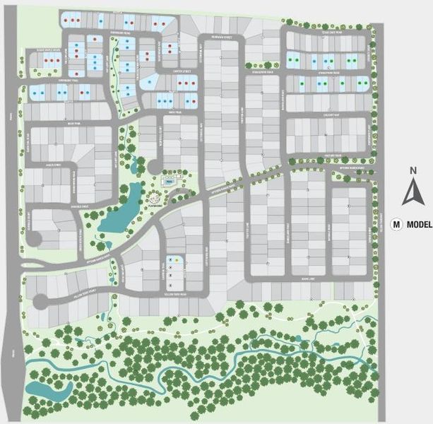 The Ranch at Uptown Celina Community Sitemap