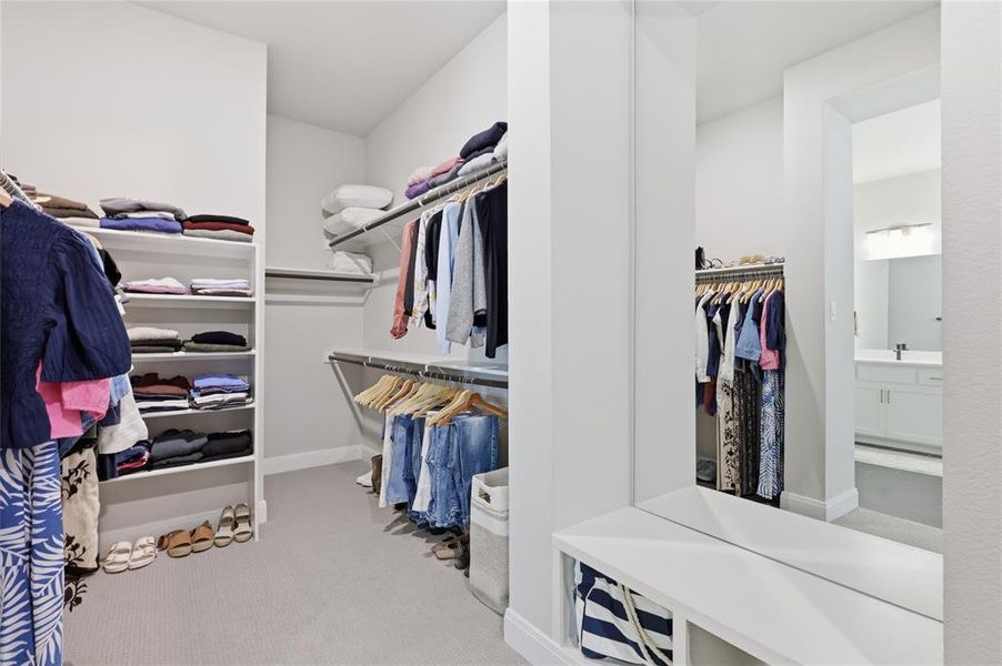 Furnished interior view inside a new home in Pecan Square – Classics, Northlake (Image 19).
