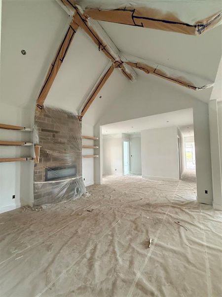 In-progress construction of a new home in , Celeste, TX (Image 15).