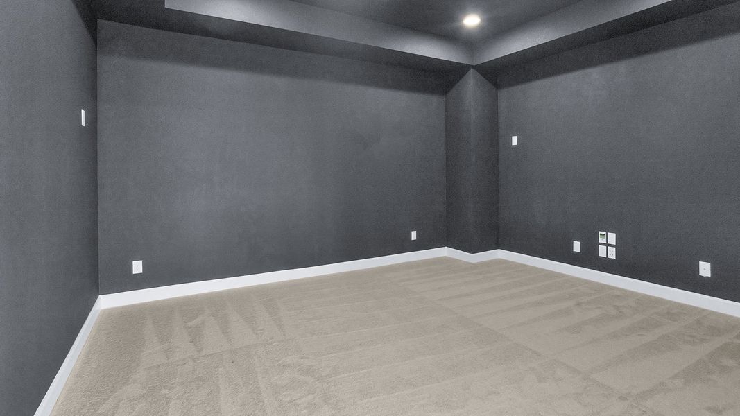 Spacious, unfurnished interior of a new home in Lakes of Cane Island, Katy (Image 22).