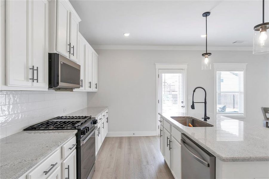 Furnished interior view inside a new home in , Gainesville (Image 5).