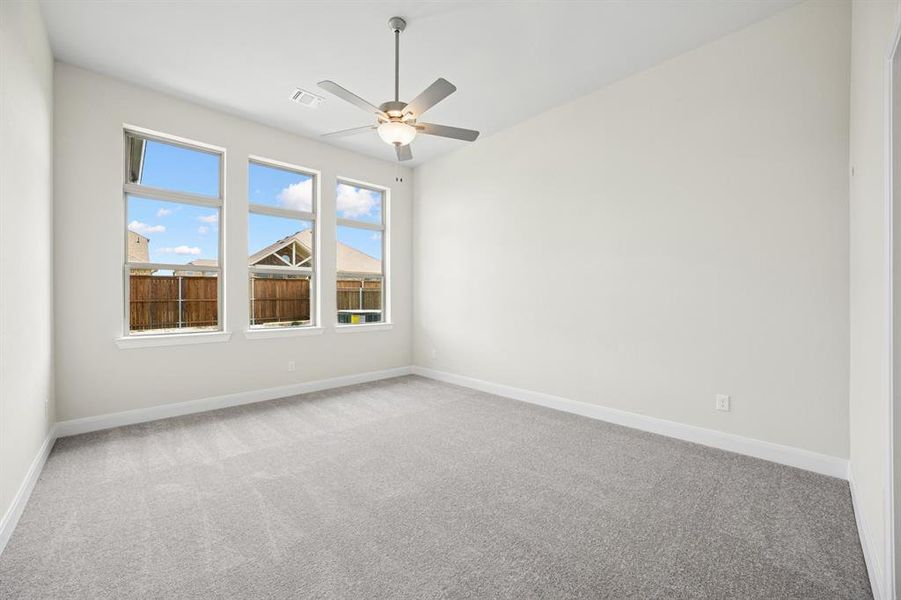 Spacious, unfurnished interior of a new home in South Pointe Manor Series, Mansfield (Image 17).