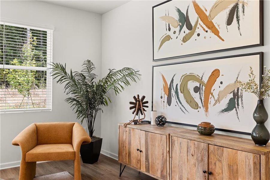 Furnished interior view inside a new home in Walden Park – The Retreat, Jonesboro (Image 8).