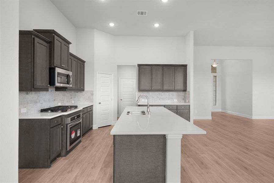 Furnished interior view inside a new home in Creekview Farms, Greenville (Image 9).