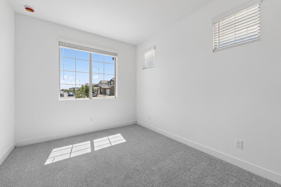 Spacious, unfurnished interior of a new home in La Mira, Mesa (Image 18). Spacious, unfurnished interior of a new home in La Mira, Mesa (Image 18).