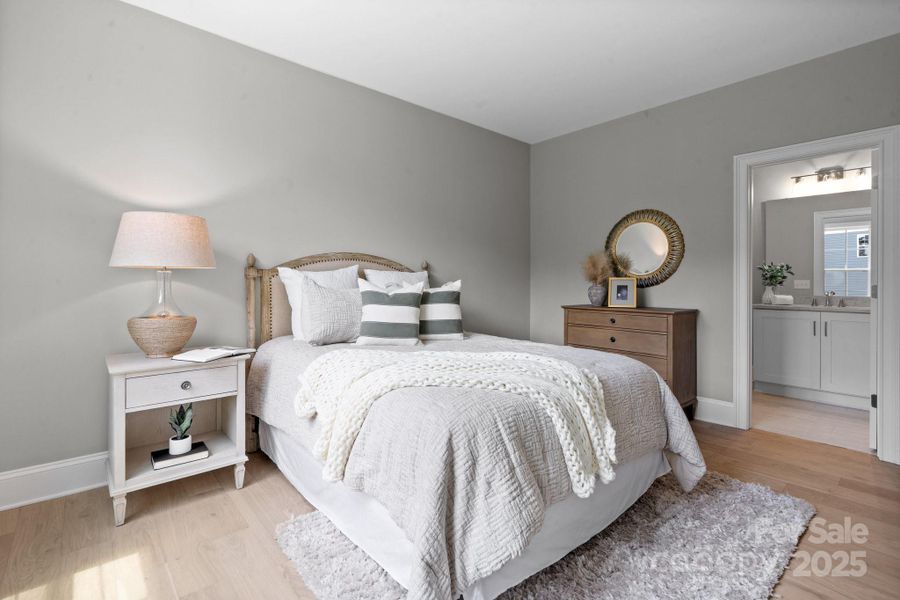 Furnished interior view inside a new home in , Charlotte (Image 15).