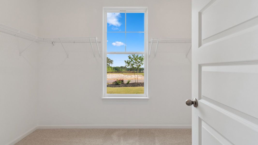 Representative furnished interior of a home built from the Meridian II by DRB Homes in Copperfield, Locust Grove (Image 12).