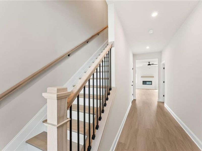 Spacious, unfurnished interior of a new home in The Village at Shallowford, Kennesaw (Image 13). Spacious, unfurnished interior of a new home in The Village at Shallowford, Kennesaw (Image 13).