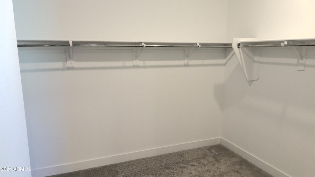 Large master closet