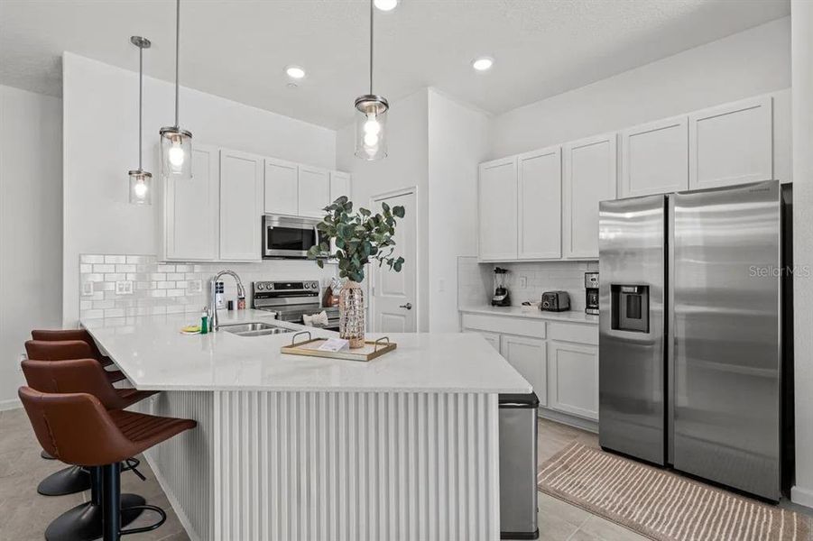 Furnished interior view inside a new home in , Orlando (Image 14). Furnished interior view inside a new home in , Orlando (Image 14).