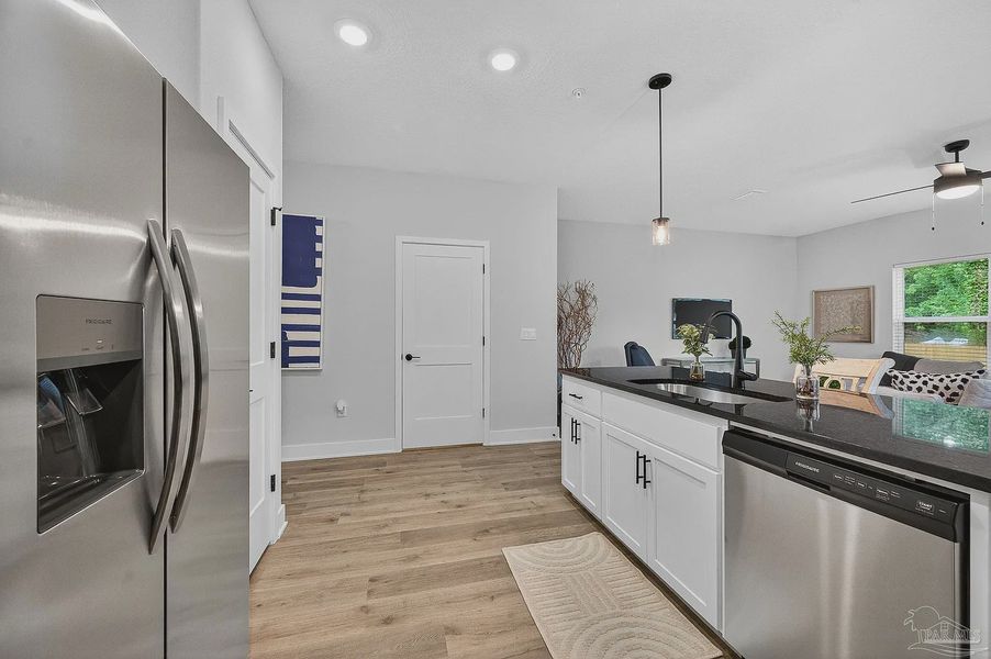 Furnished interior view inside a new home in Lexlee Estates, Pensacola (Image 6).