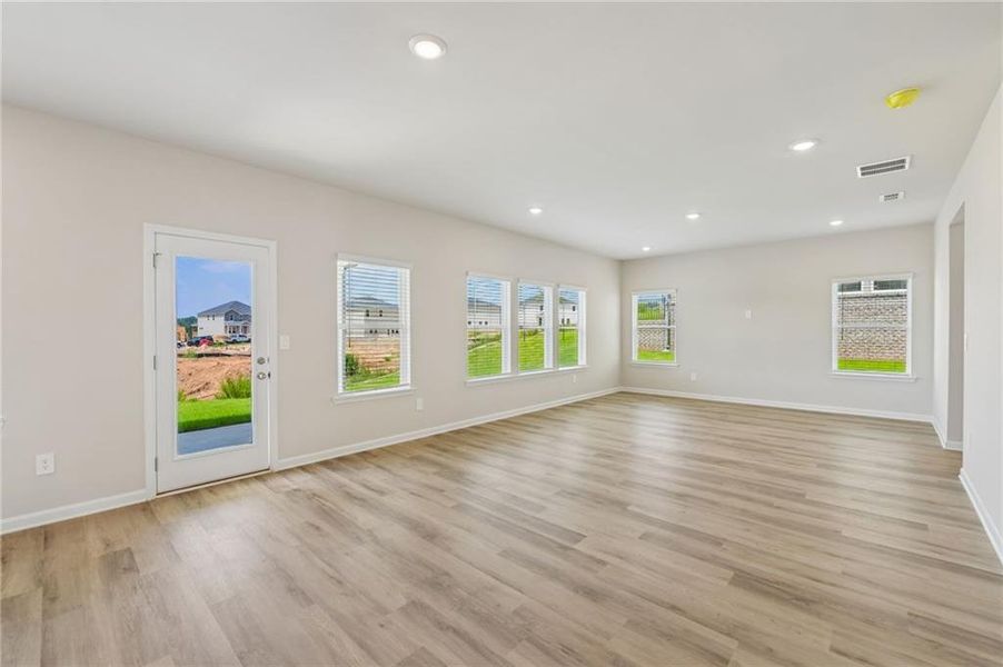 Spacious, unfurnished interior of a new home in Preserve at Mountain Creek, Pendergrass (Image 35).