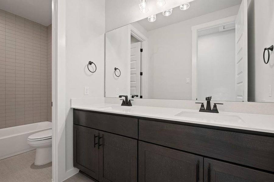 Furnished interior view inside a new home in Flora, Hutto (Image 5).