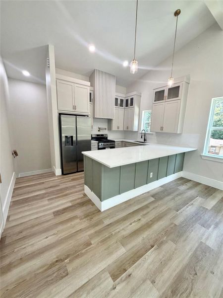 Furnished interior view inside a new home in , Shepherd (Image 9).