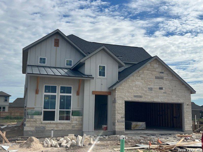 In-progress construction of a new home in , Castroville, TX (Image 3).