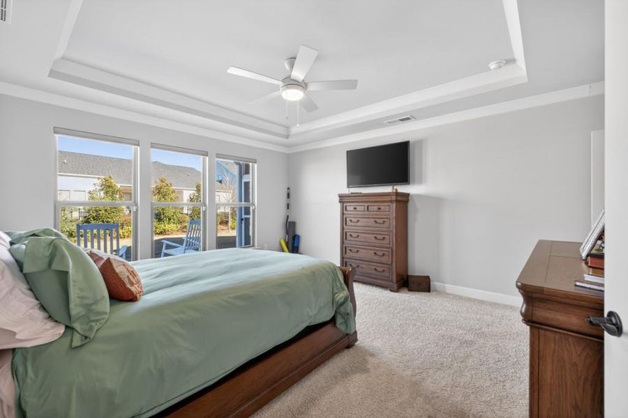 Furnished interior view inside a new home in Del Webb Chateau Elan, Hoschton (Image 17). Furnished interior view inside a new home in Del Webb Chateau Elan, Hoschton (Image 17).