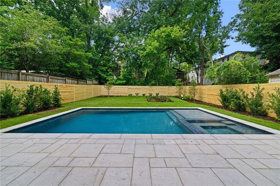 Exterior details and patio area of a home in , Atlanta (Image 34). Exterior details and patio area of a home in , Atlanta (Image 34).