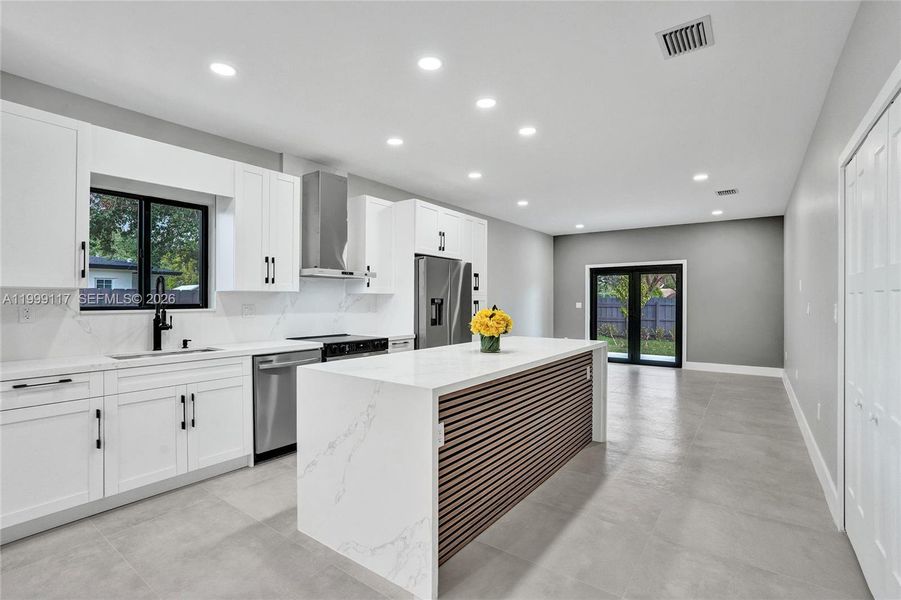 Furnished interior view inside a new home in , West Park (Image 8).