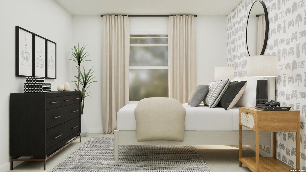 Furnished interior view inside a new home in Juniper Ranch, Spring Branch (Image 27).