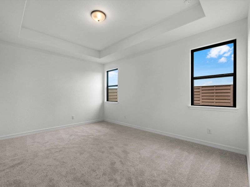 Spacious, unfurnished interior of a new home in Austin Point, Richmond (Image 18). Spacious, unfurnished interior of a new home in Austin Point, Richmond (Image 18).