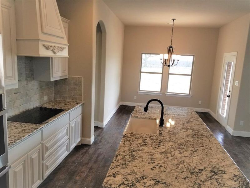 Furnished interior view inside a new home in Pecan Grove, Whitesboro (Image 5).