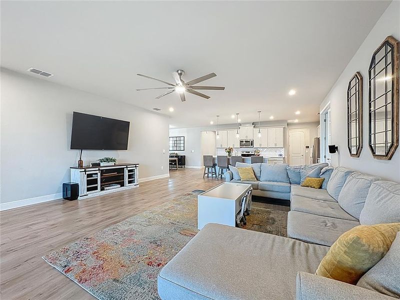 Furnished interior view inside a new home in Windwater, Parrish (Image 27). Furnished interior view inside a new home in Windwater, Parrish (Image 27).