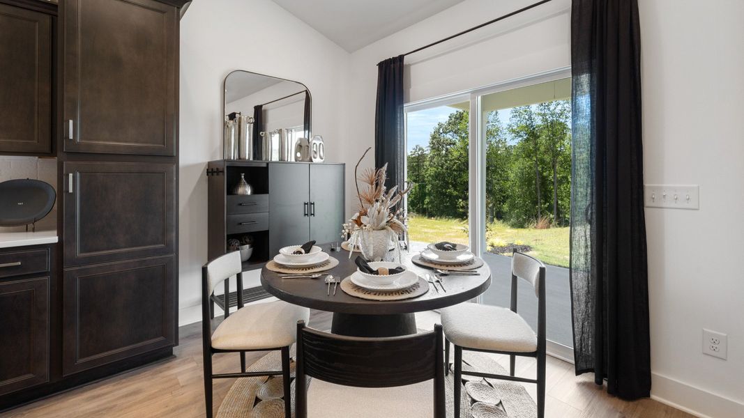 Furnished interior view inside a new home in Mulberry Estates, Simpsonville (Image 7).