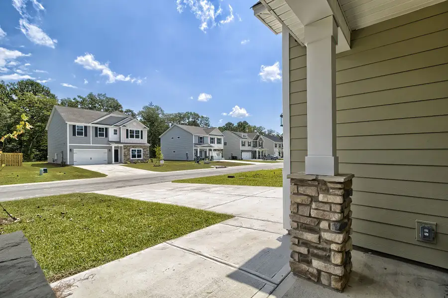 Representative exterior photo of a completed home built from the Sabel II by Great Southern Homes in Cottages at Roofs Pond, West Columbia, SC (Image 33).