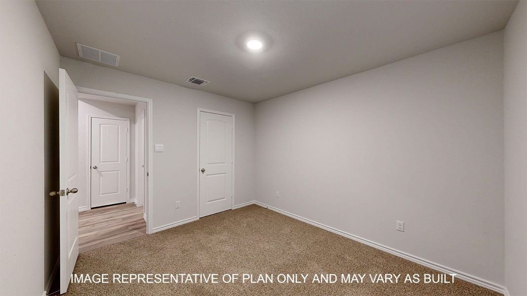 Spacious, unfurnished interior of a new home in Three Creeks - Colt Creek, Belton (Image 20). Spacious, unfurnished interior of a new home in Three Creeks - Colt Creek, Belton (Image 20).