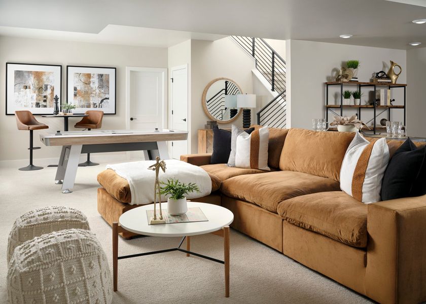 Representative furnished interior of a home built from the 2 by Trumark Homes in Trumark Homes at Sterling Ranch, Littleton (Image 7).