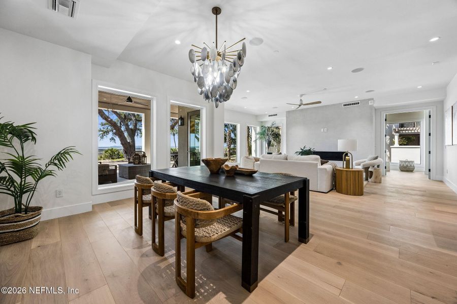 Furnished interior view inside a new home in , Fernandina Beach (Image 6).