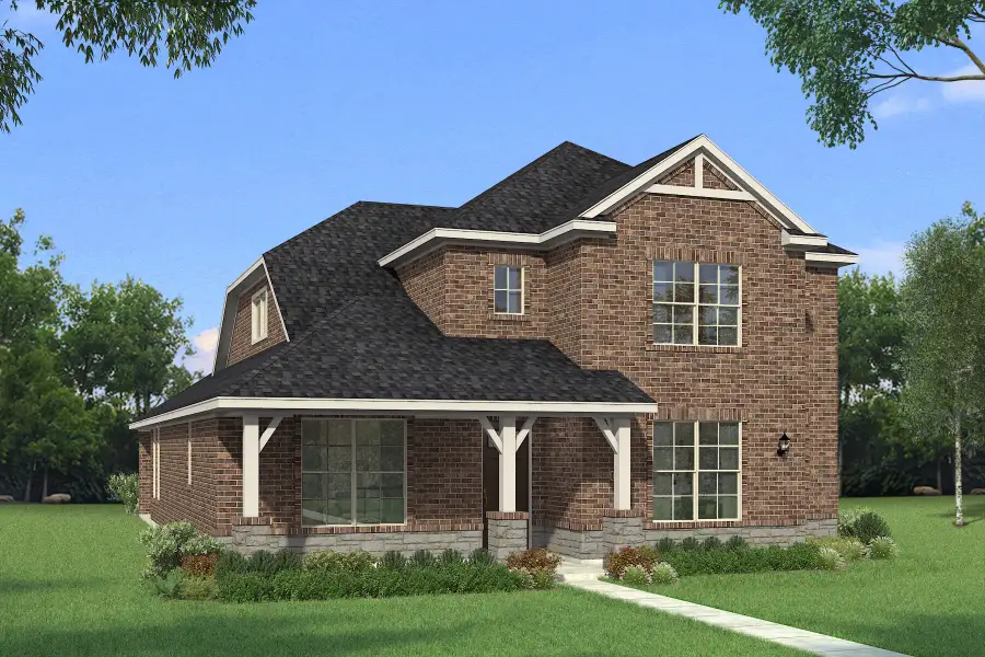 The Oakhurst III - Hill Country Elevation The Oakhurst III - Hill Country Elevation