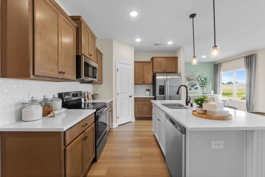Furnished interior view inside a new home in Waverly Estates, Nevada (Image 29).