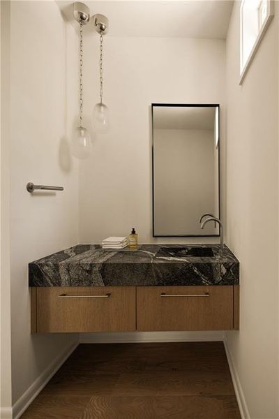 Furnished interior view inside a new home in , Atlanta (Image 57).
