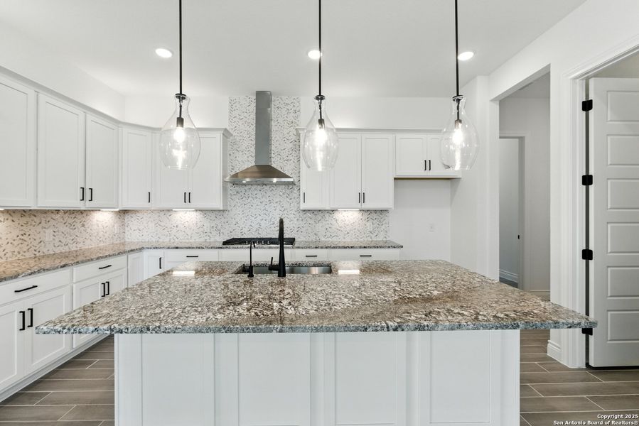 Furnished interior view inside a new home in Bison Ridge, San Antonio (Image 4). Furnished interior view inside a new home in Bison Ridge, San Antonio (Image 4).