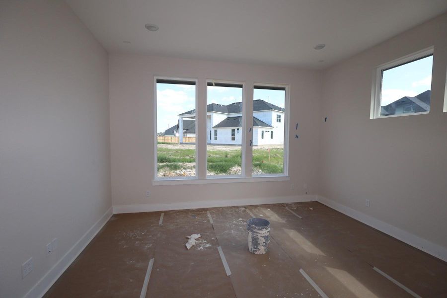 In-progress construction of a new home in Dunham Pointe, Cypress, TX (Image 30).