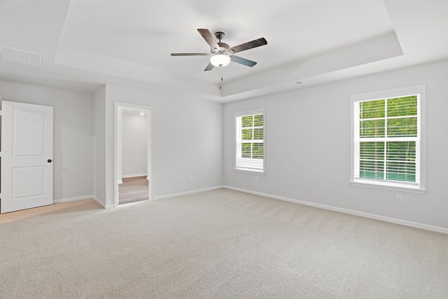 Representative unfurnished interior of a home built from the Loblolly Select N by McGuinn Homes in Broadway Lake, Anderson (Image 33). Representative unfurnished interior of a home built from the Loblolly Select N by McGuinn Homes in Broadway Lake, Anderson (Image 33).